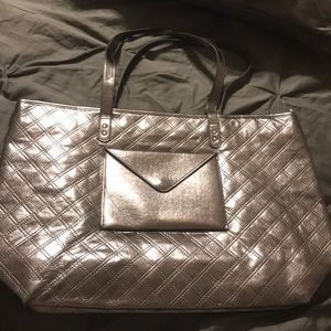 BRAND NEW Silver Tote